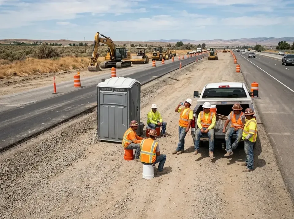 highway-road-construction-crew-007 — frequently asked questions, Porta Potty and Restroom Rentals in Sparta, WI